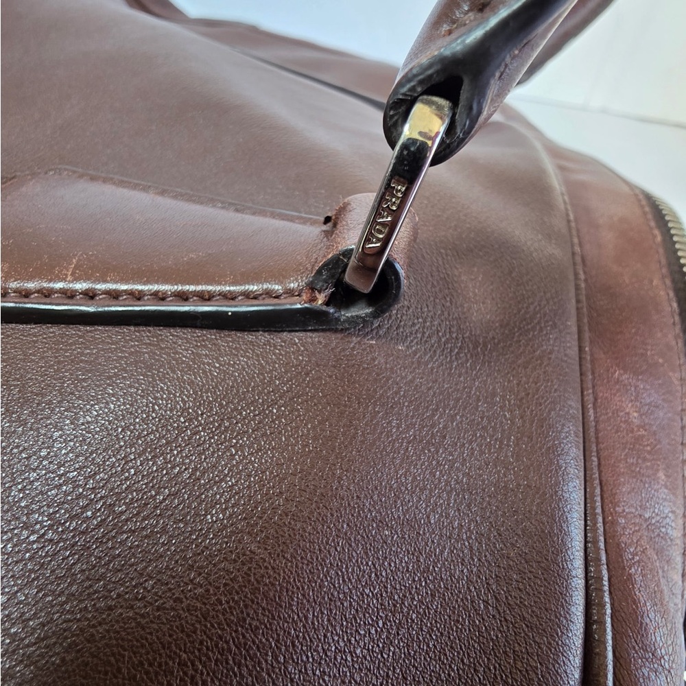 Prada Leather Briefcase - Picture 3 of 11